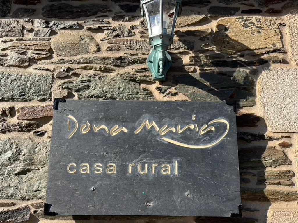 Casa Rural Dona Maria Ордес Экстерьер фото